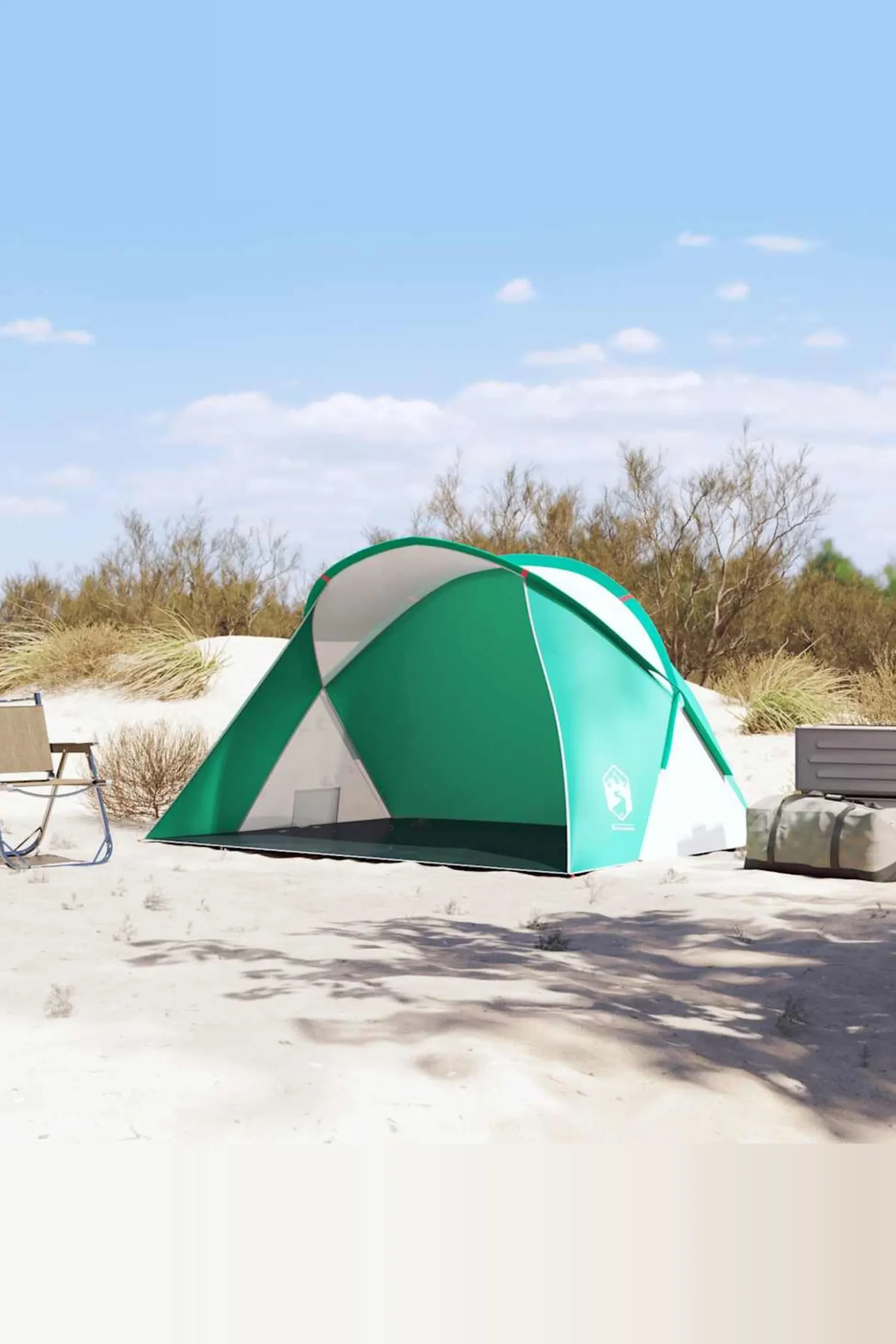 Tienda De Playa 2 Personas Impermeable Vidaxl 225/190x158x115 CM