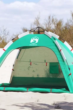 Tienda De Playa Vidaxl 2 Personas Impermeable Apertura Rápida