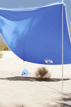 Toldo De Playa Con Anclas De Arena Vidaxl 214x236 CM
