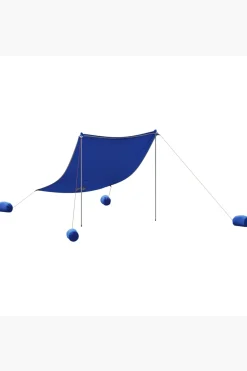 Toldo De Playa Con Anclas De Arena Vidaxl 214x236 CM