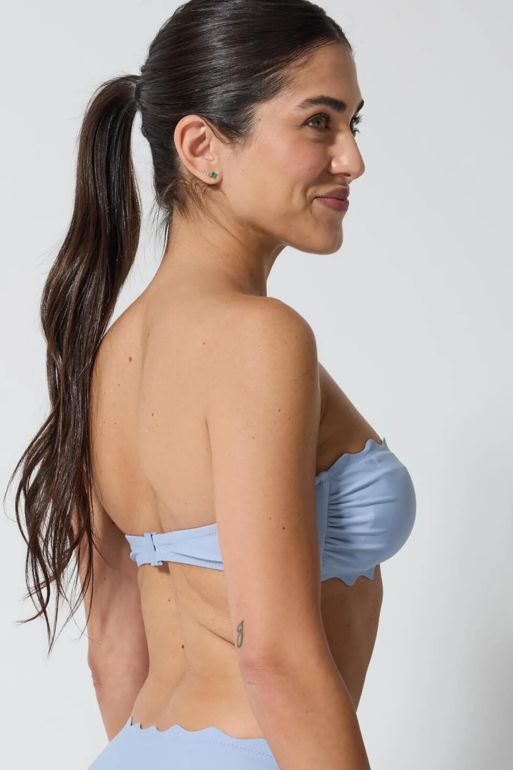 Top Bikini Silver