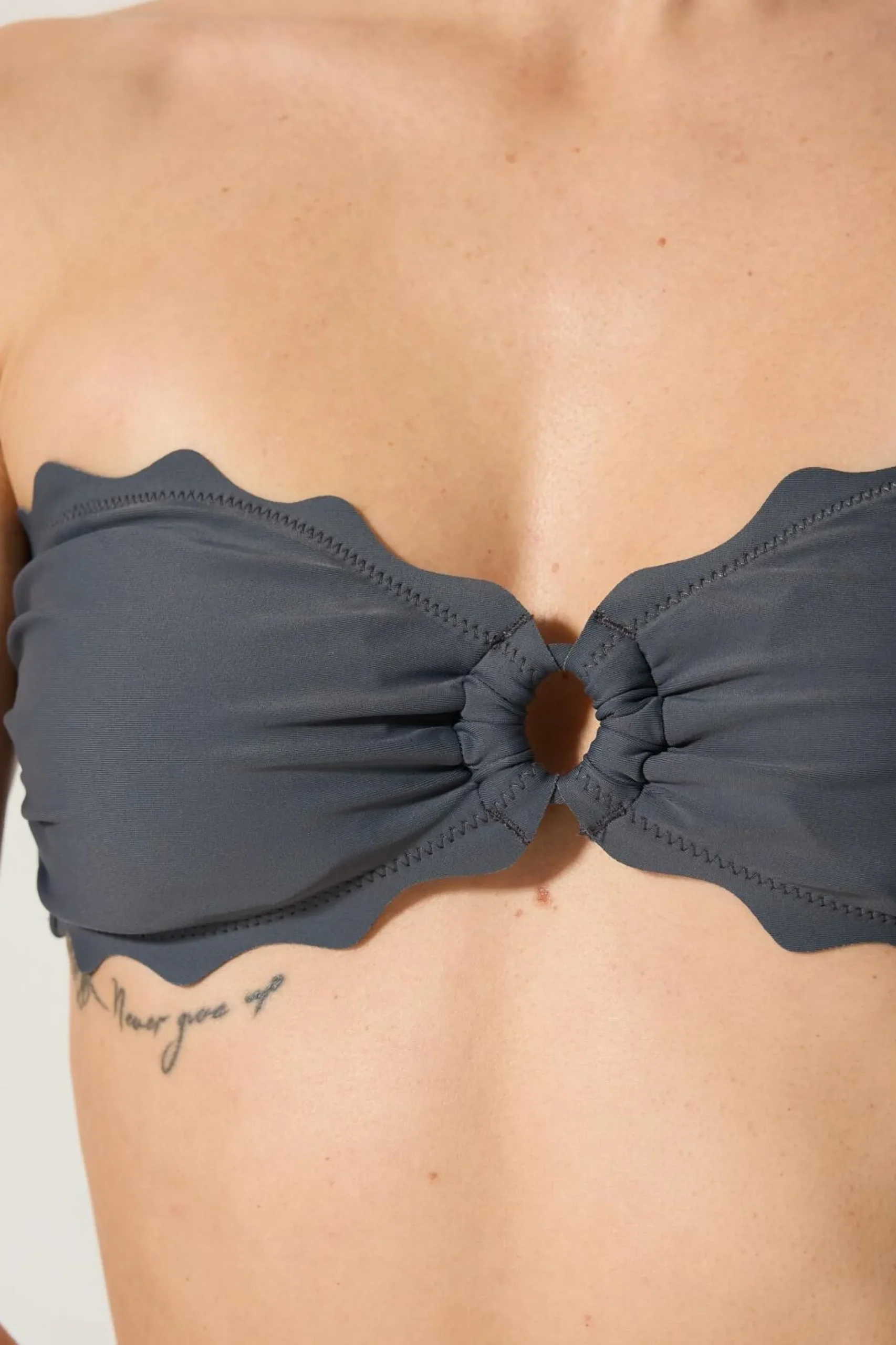 Top Bikini Silver