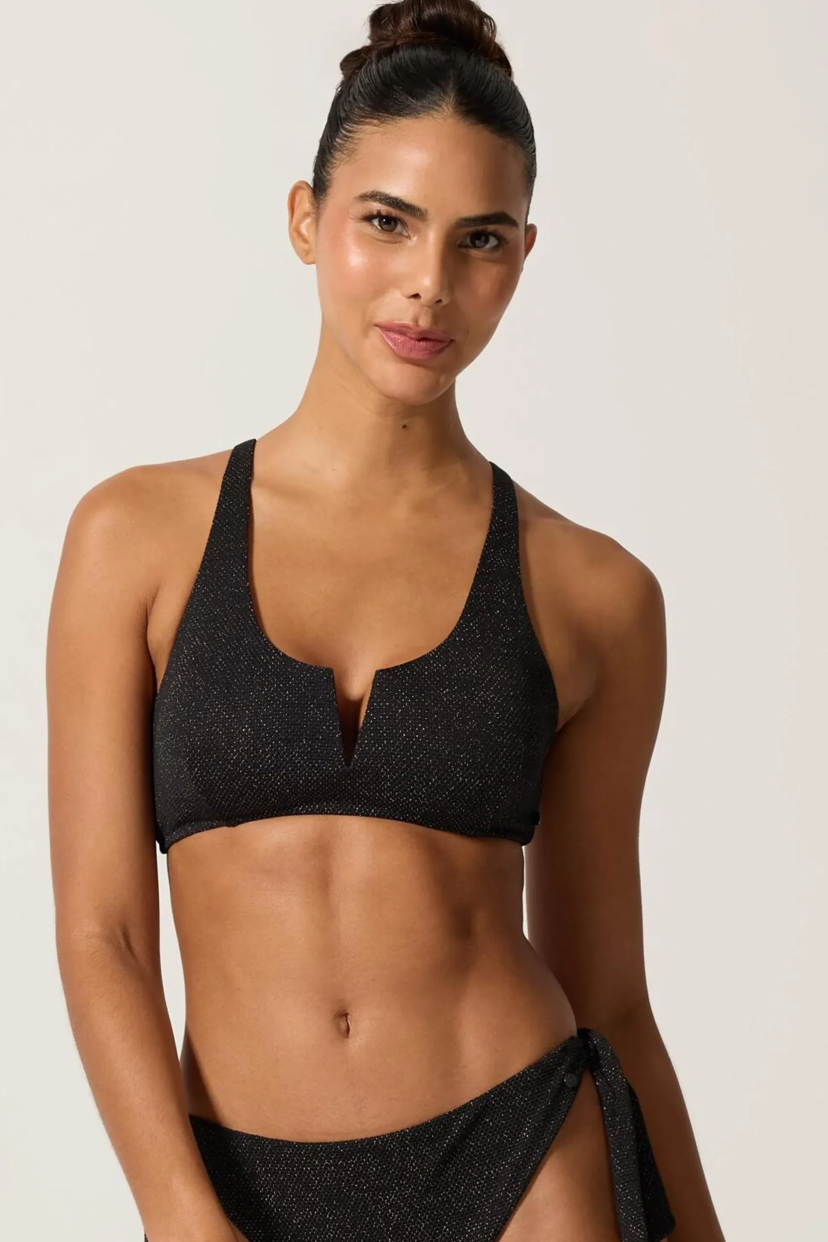 Top Bikini Silver