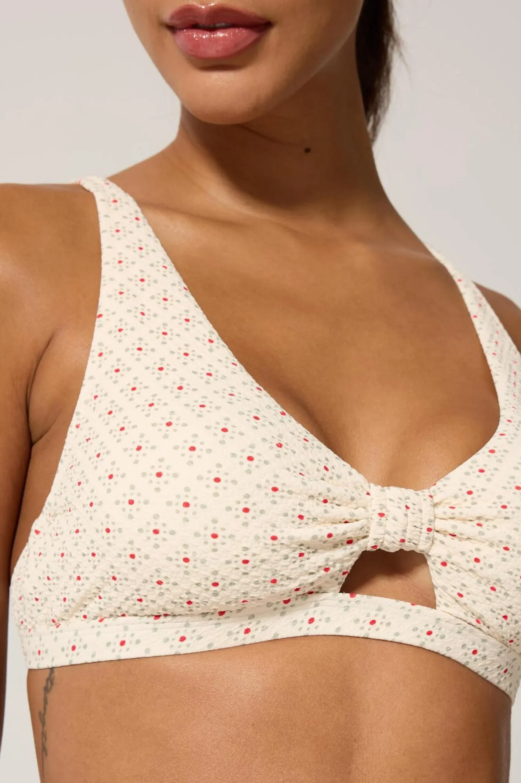 Top Bikini Silver