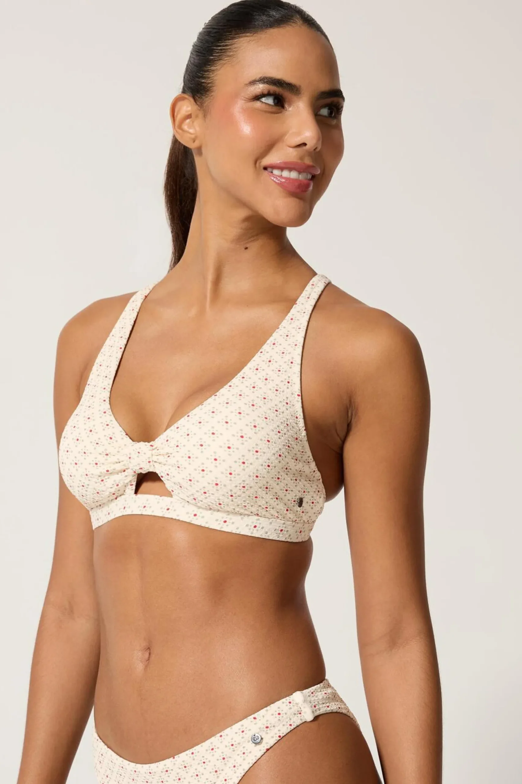 Top Bikini Silver