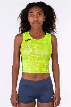 Top Joma Elite VIII Marino Amarillo Flúor