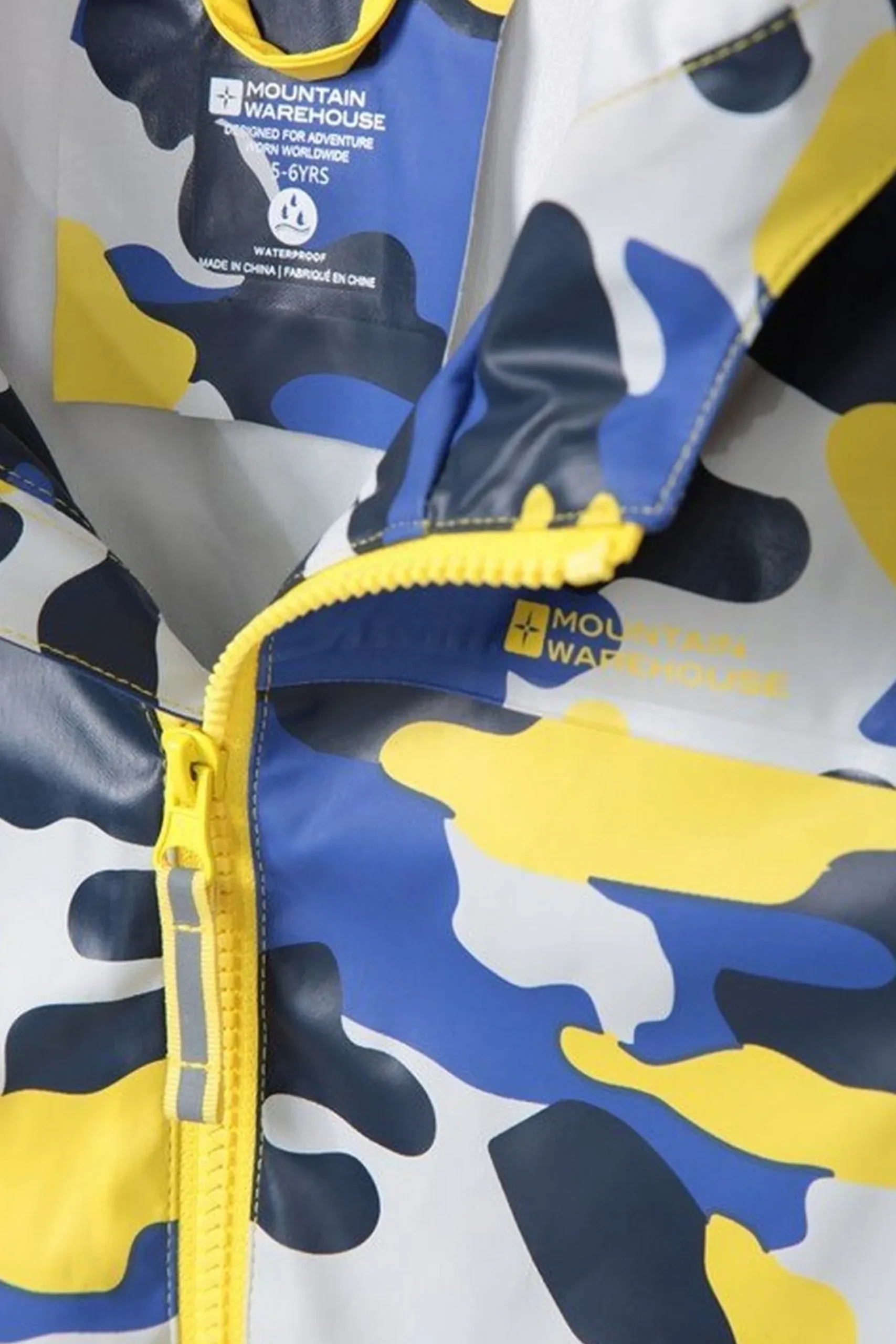 Traje Impermeable De Chaqueta Y Pantalón Camuflaje / Mountain Warehouse Raindrop