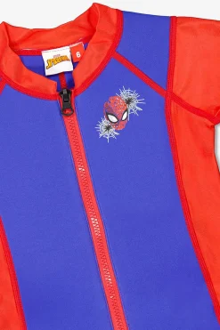 Traje Natación Spiderman