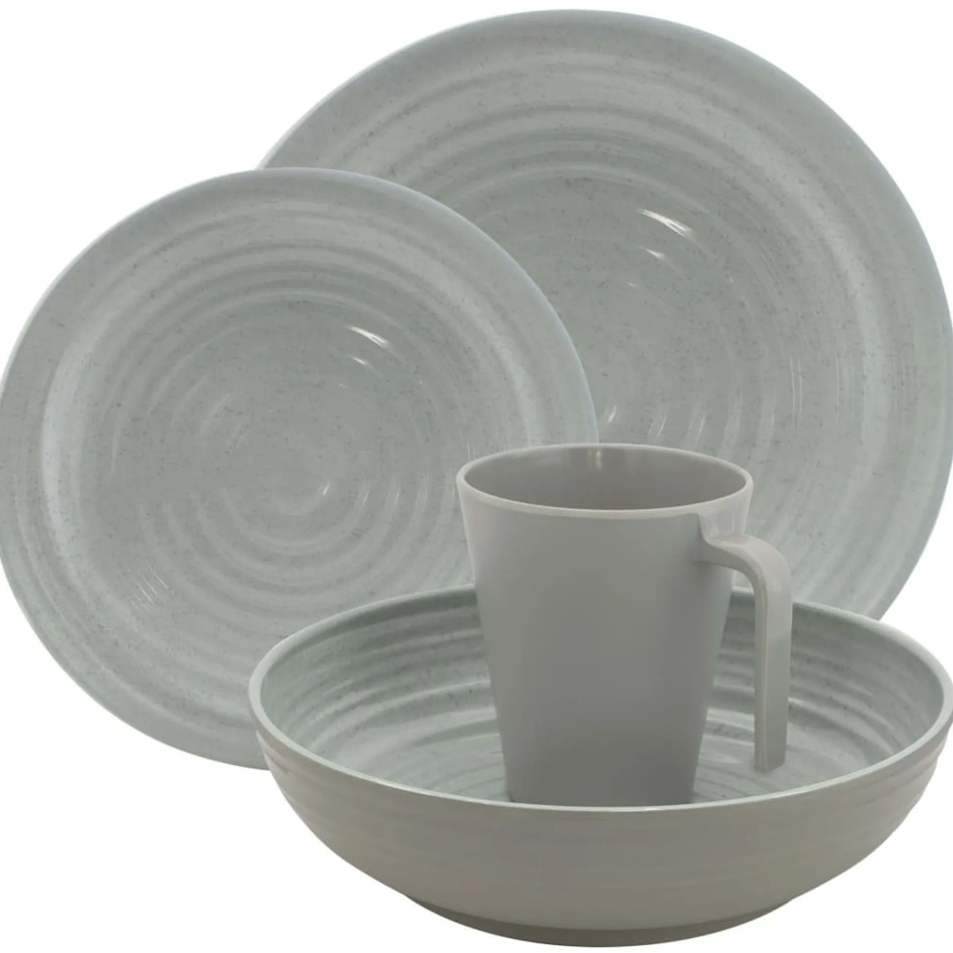 Vajilla Eurotrail Gris