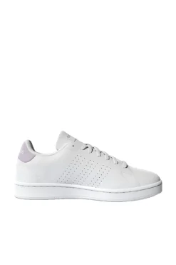 Zapatillas adidas Advantage De Cuero Blanco Nube Y Rosa Aero