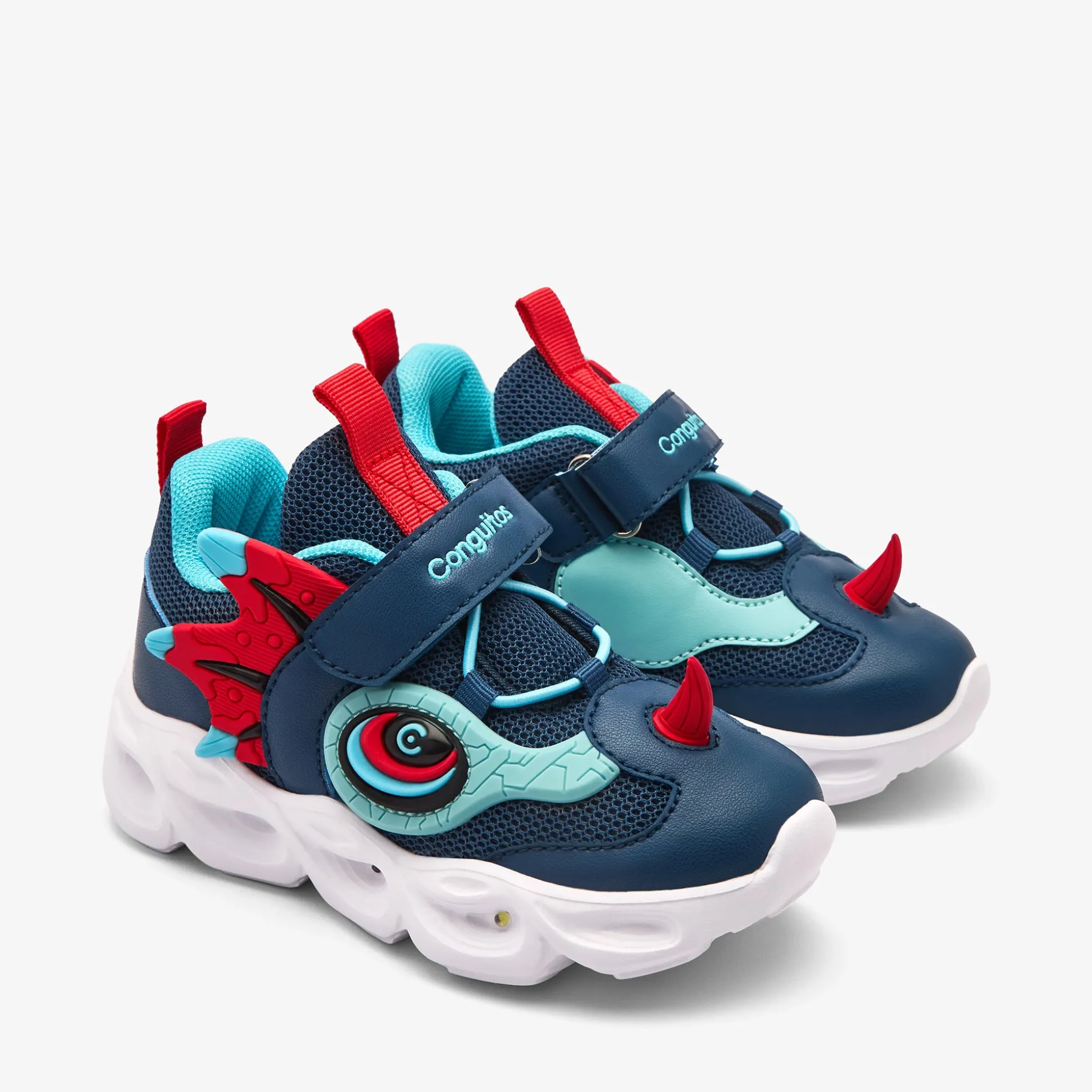 Zapatillas Conguitos Luces Estampado
