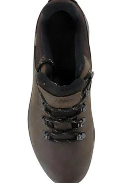 Zapatillas De Cuero Flor Con Cordones Hitec Walk Lite Camino Ultra