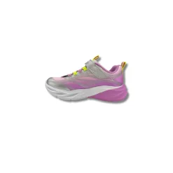 Zapatillas Skechers Luces Cosmic Glow Plata